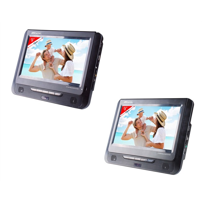 1 lecteur DVD pour voiture avec double écran TAKARA VRT179 Norauto.fr
