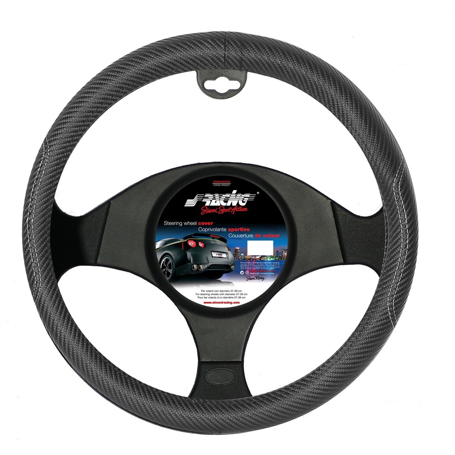 Couvre Volant Simoni Racing Trophy Carbone