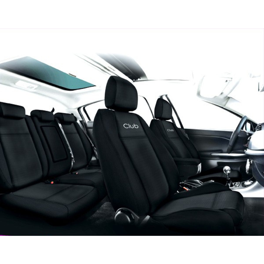 Jeu Complet De Housses Sur Mesure Voiture Bancarel Tissu Club Cl1