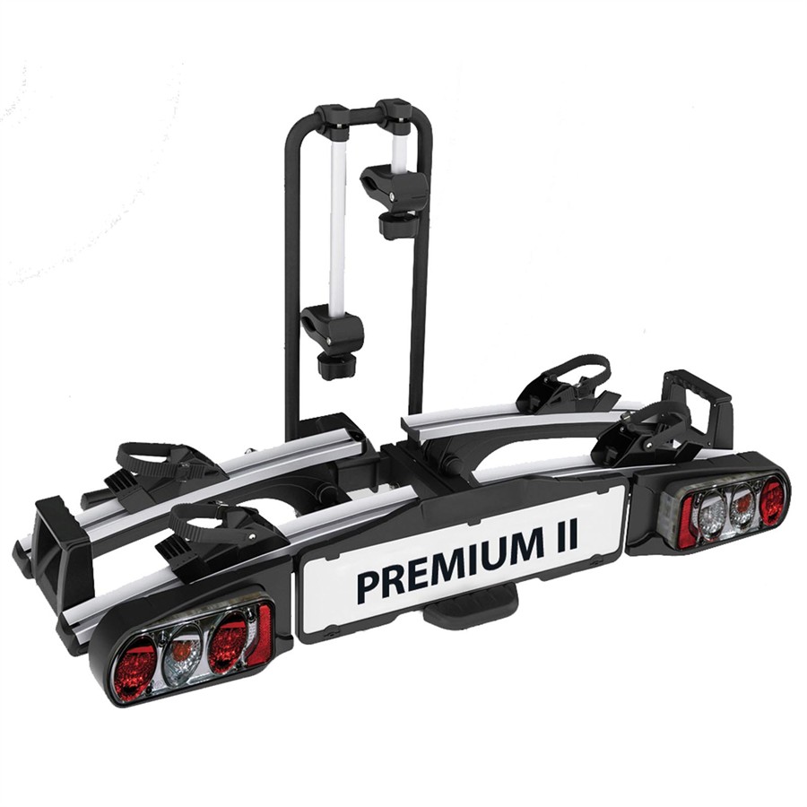 Porte-vélos D'attelage Plate-forme Eufab Premium 2 11521 Pour 2 Vélos Compatible