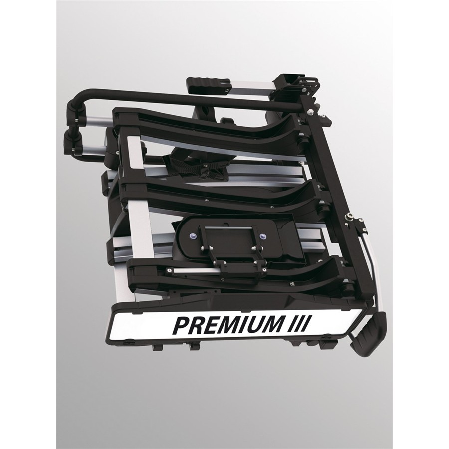 Photo Porte-vélos D'attelage Plate-forme Eufab Premium 3 11522 Pour 3 Vélos Compatible