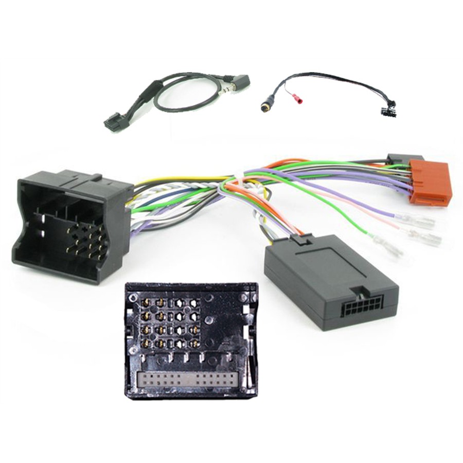 Faisceau Interface De Commandes Au Volant Silim Swvw02bl Pour Autoradio Blaupunkt