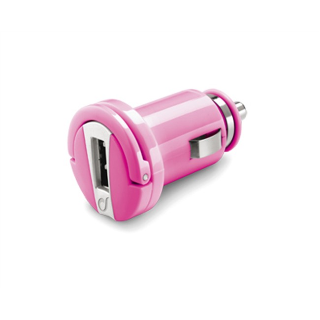 Mini Chargeur Allume-cigare Cellular Line Rose 1 A