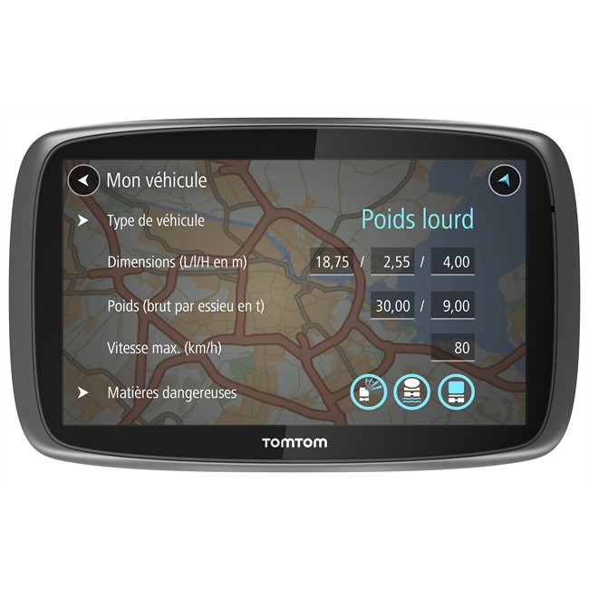 GPS poids lourd TOMTOM Trucker 6000 Norauto.fr