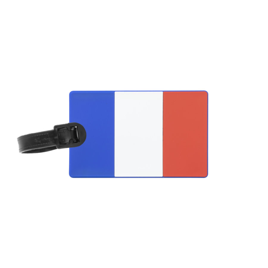 Etiquette Identification Bagage Drapeau France Norauto
