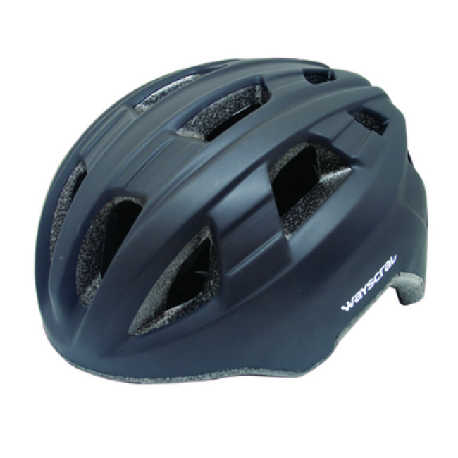 Casque Vélo Adulte Wayscral Urbain Noir Mat Taille M