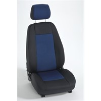 Jeu de housses sur mesure 3 sièges avant spécial utilitaire BANCAREL Tissu Damier DA8