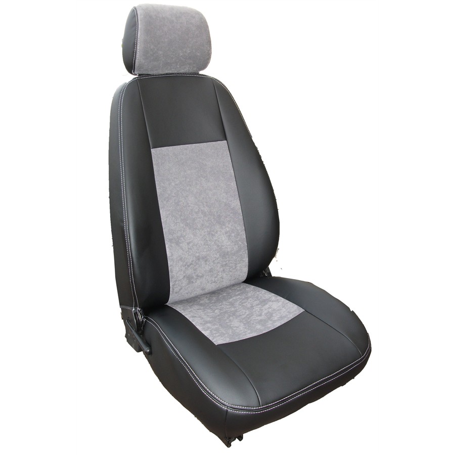 Jeu De Housses Sur Mesure 2 Sièges Avant Voiture Bancarel Tissu Elégance El1