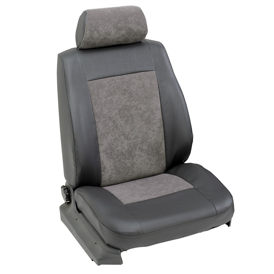 Jeu Complet De Housses Sur Mesure Spécial Utilitaire Bancarel Tissu Mixte Mi2