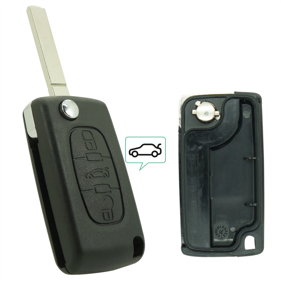 Coque De Clé Télécommande Adaptable + Lame Neoriv Cp370