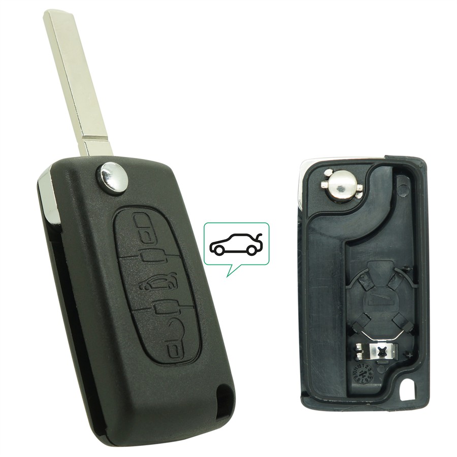 Coque De Clé Télécommande Adaptable + Lame Neoriv Cp370b