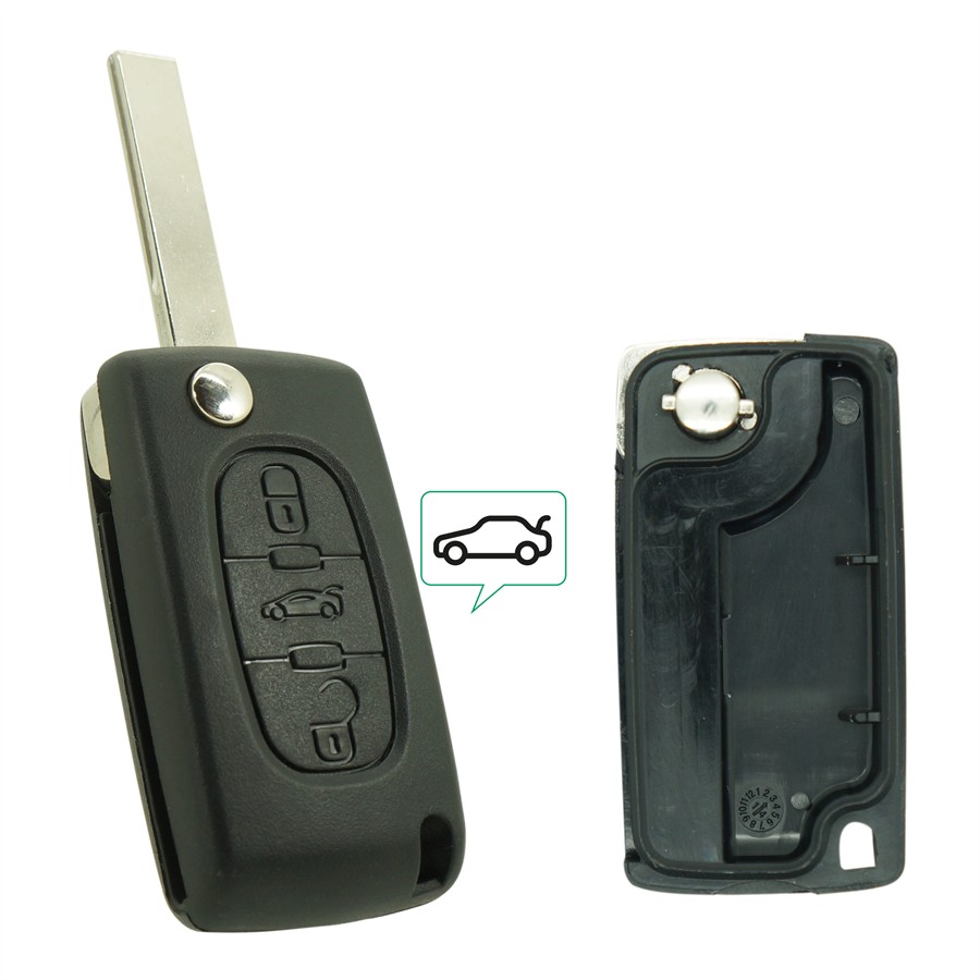 Coque De Clé Télécommande Adaptable + Lame Neoriv Cp380