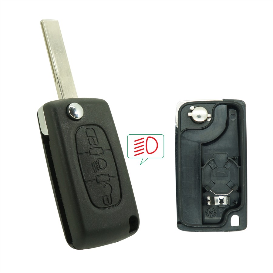 Coque De Clé Télécommande Adaptable + Lame Neoriv Cp380bl