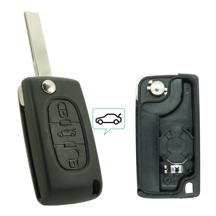 Coque De Clé Télécommande Adaptable + Lame Neoriv Cp380b