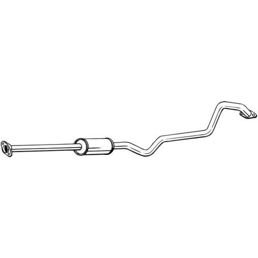 BOSAL Abgasrohr 950-125 Für Opel Corsa E - Auspuffrohr Mitte Ersatzteil