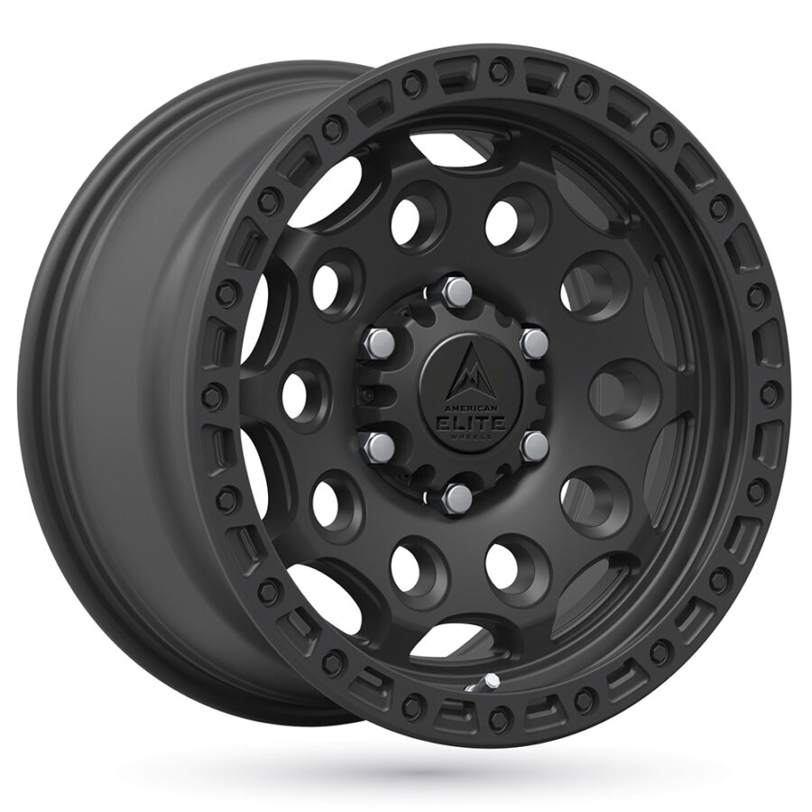 Jante Alu American Elite Wheels Renegade - 17 Pouces - Noir Mat
