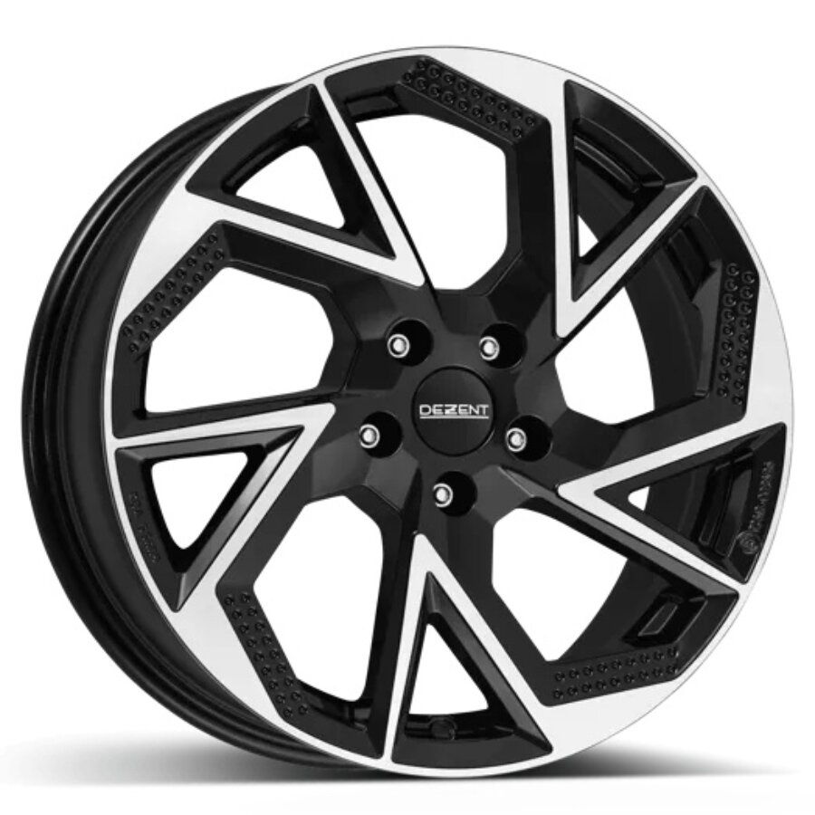 Jante Alu Dezent Ap - 16 Pouces - Noir Face Polie