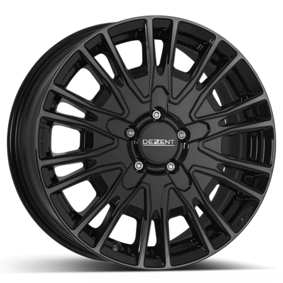 Jante Alu Dezent Ke Black - 16 Pouces - Noir Brillant