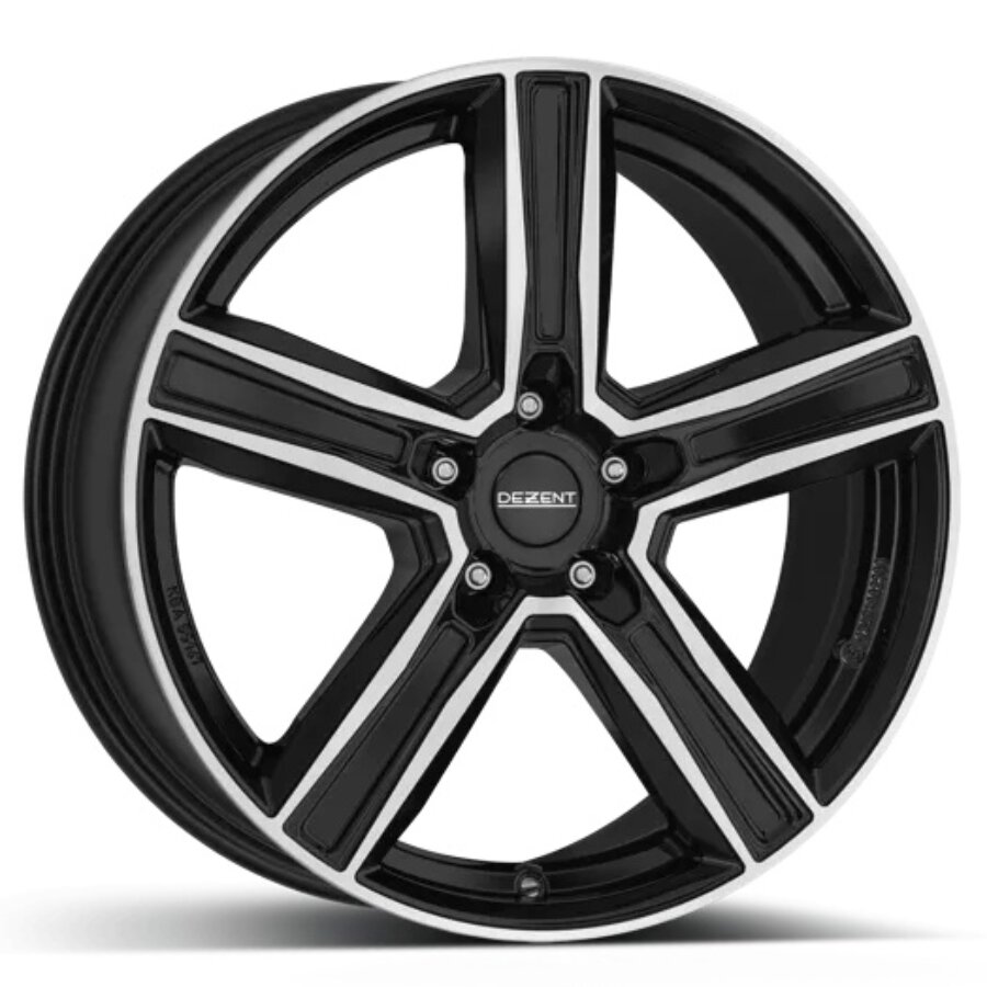 Jante Alu Dezent Kg - 20 Pouces - Noir Face Polie