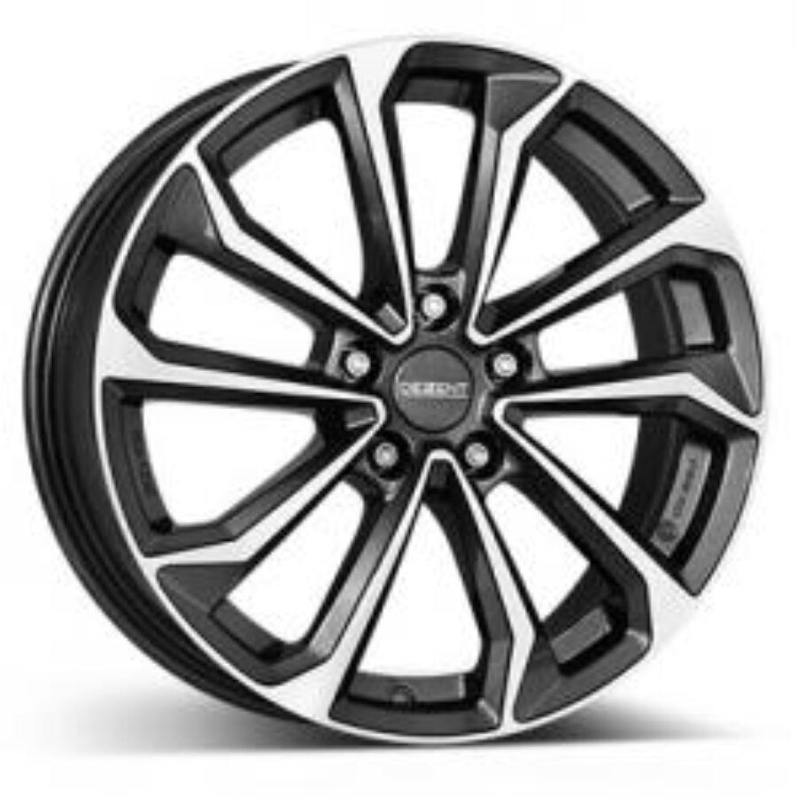 Jante Alu Dezent Tz - 16 Pouces - Gunmetal Face Polie