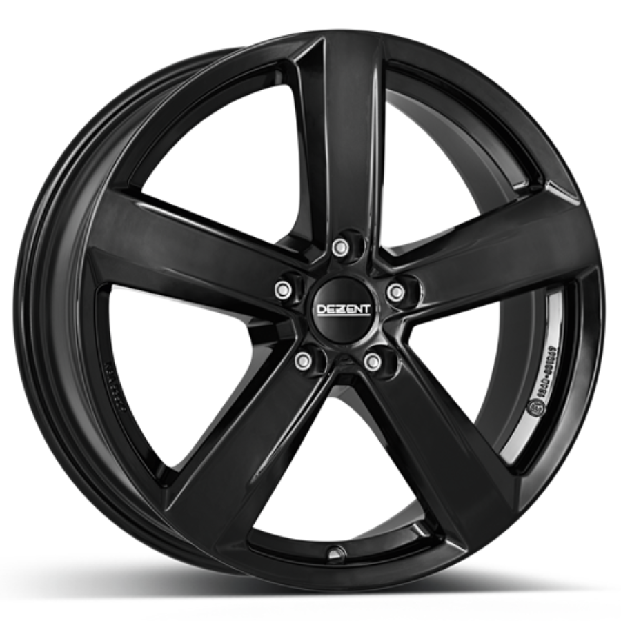Jante Alu Dezent Tu Black - 16 Pouces - Noir Brillant