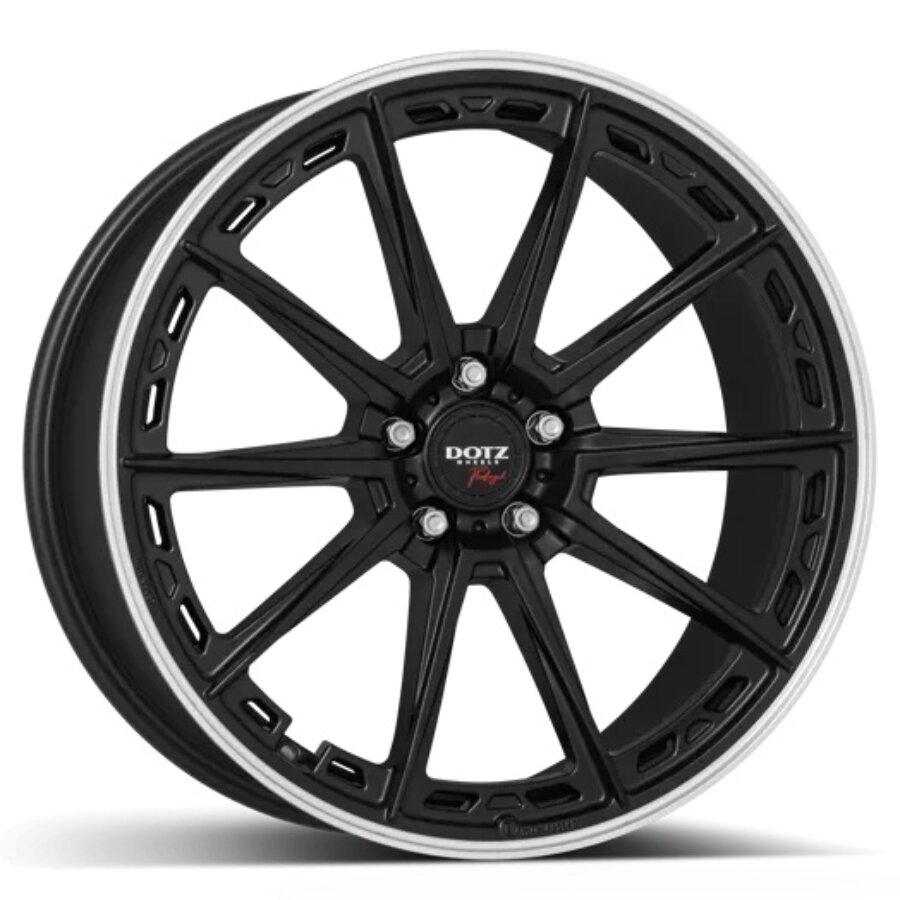 Jante Alu Dotz Sonoma - 20 Pouces - Noir Bord Poli