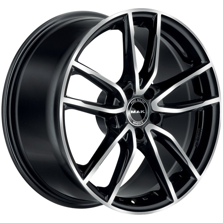 Jante Alu Mak Evo - 18 Pouces - Noir Poli