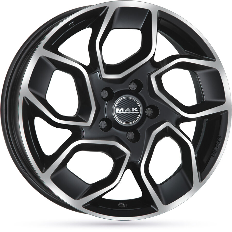 Jante Alu Mak Express - 16 Pouces - Noir Brillant