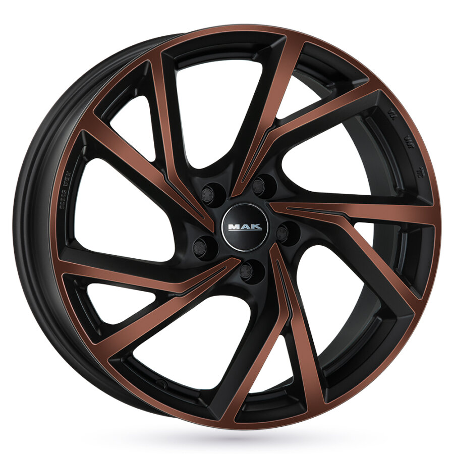Jante Alu Mak Kassel - 19 Pouces - Noir Face Polie