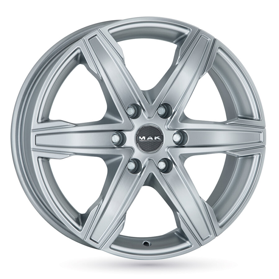 Jante Alu Mak King6 - 17 Pouces - Noir Mat Poli