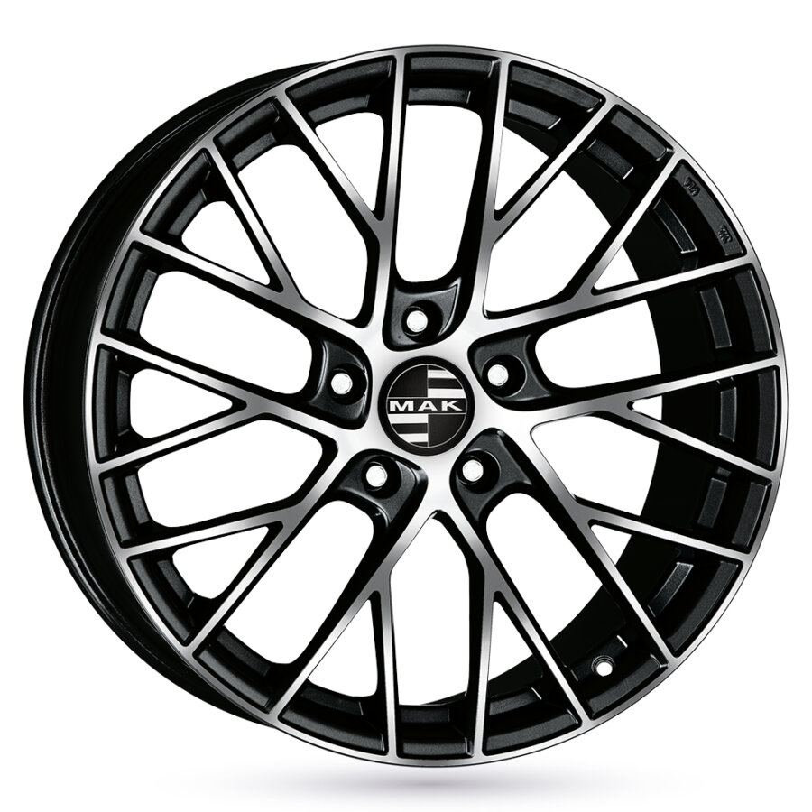 Jante Alu Mak Monaco - 20 Pouces - Black Glossy
