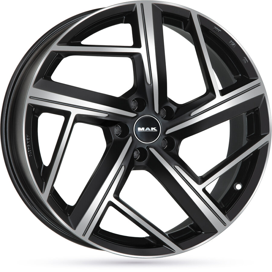 Jante Alu Mak Qvattro - 20 Pouces - Noir Brillant