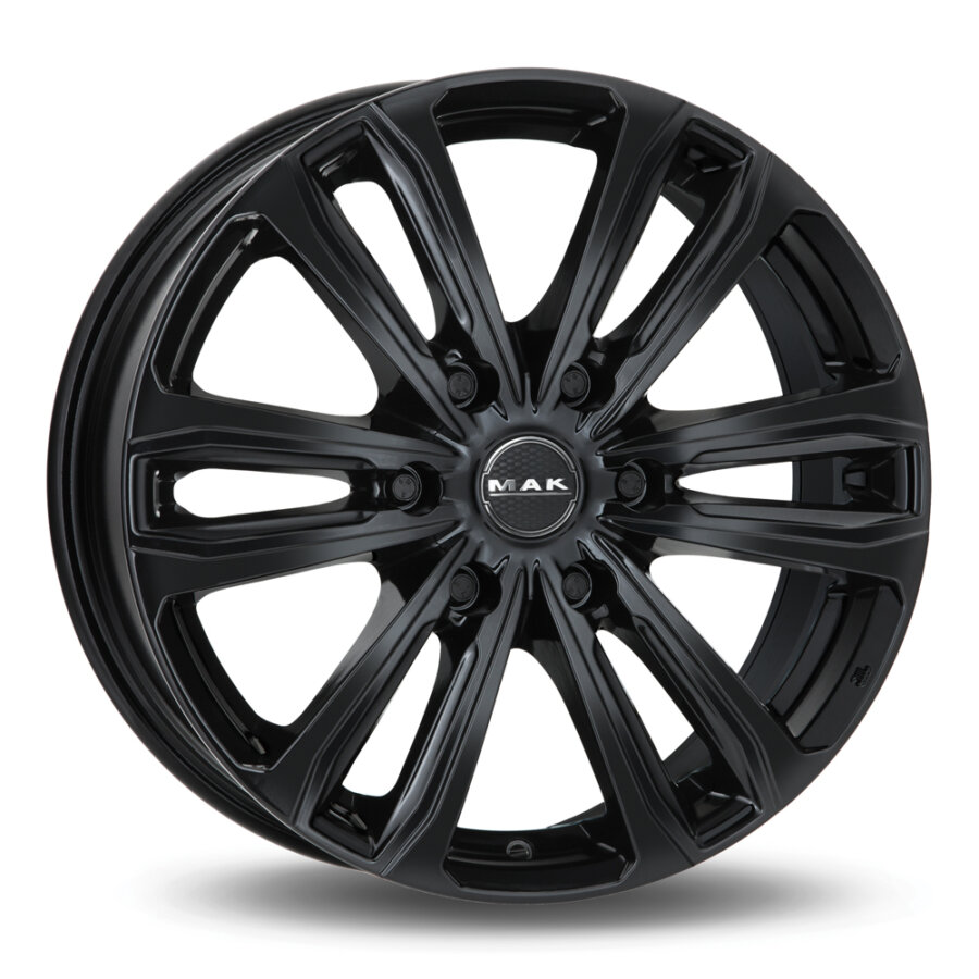 Jante Alu Mak Safari6 - 17 Pouces - Black Glossy