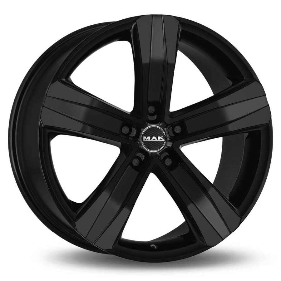 Jante Alu Mak Stone5 T - 18 Pouces - Black Glossy
