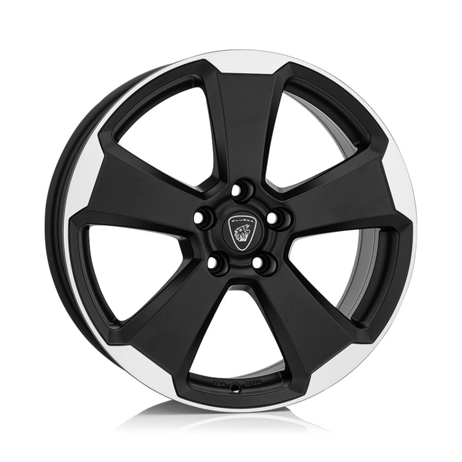 Jante Alu Aluett 87 - 18 Pouces - Noir Mat Face Polie