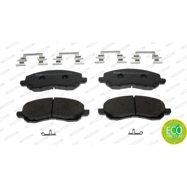 4 Plaquettes De Frein Ferodo Fdb1621