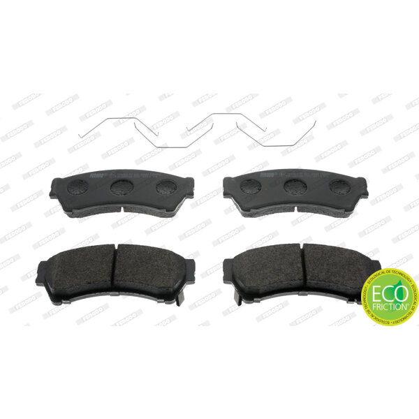 4 Plaquettes De Frein Ferodo Fdb4062