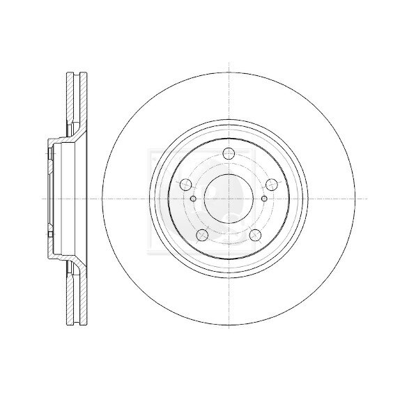1 Disque De Frein Nps T330a175
