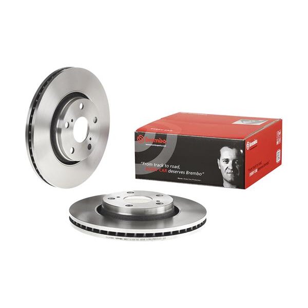 2 Disques De Frein Brembo 09.b043.10
