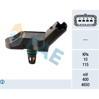 Capteur Pression Admission MAP ECM-HY-500 - Pour Hyundai I30, I40, Ix35 Et Kia Ceed, Sportage 1.4, 1.6, 2.0 - Pièce De Rechange