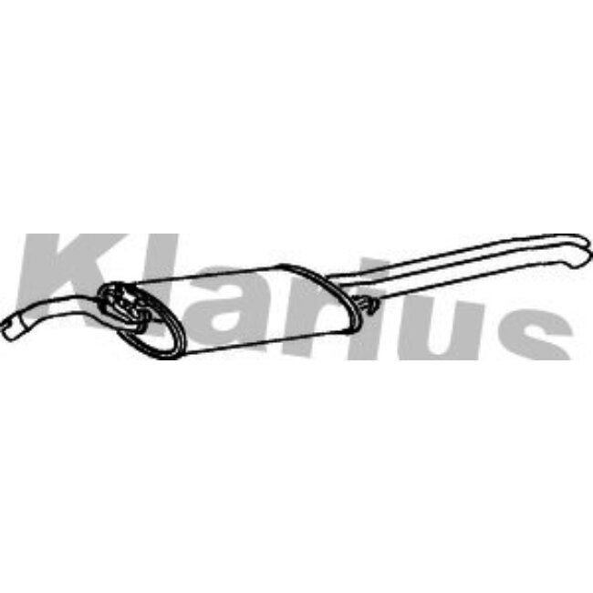 Tube D'échappement Klarius 250434