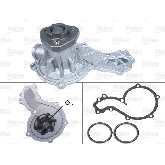 Pompe a  eau VALEO 506666 (X1)