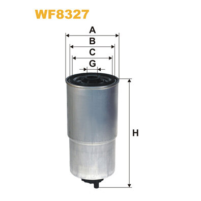 Filtre À Carburant Wix Wf8327