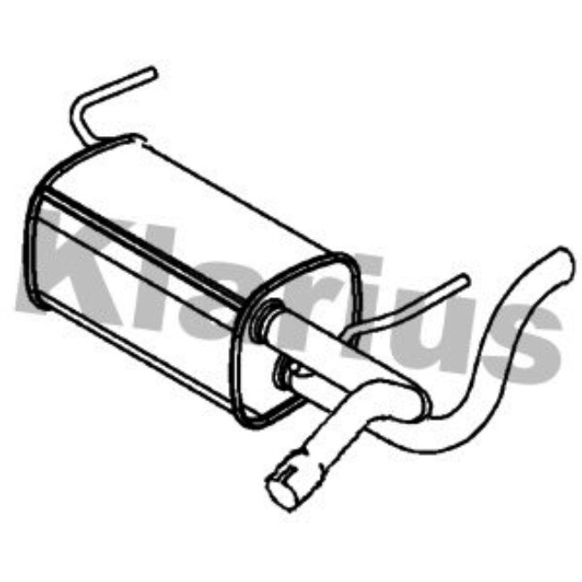 Tube D'échappement Klarius 211063