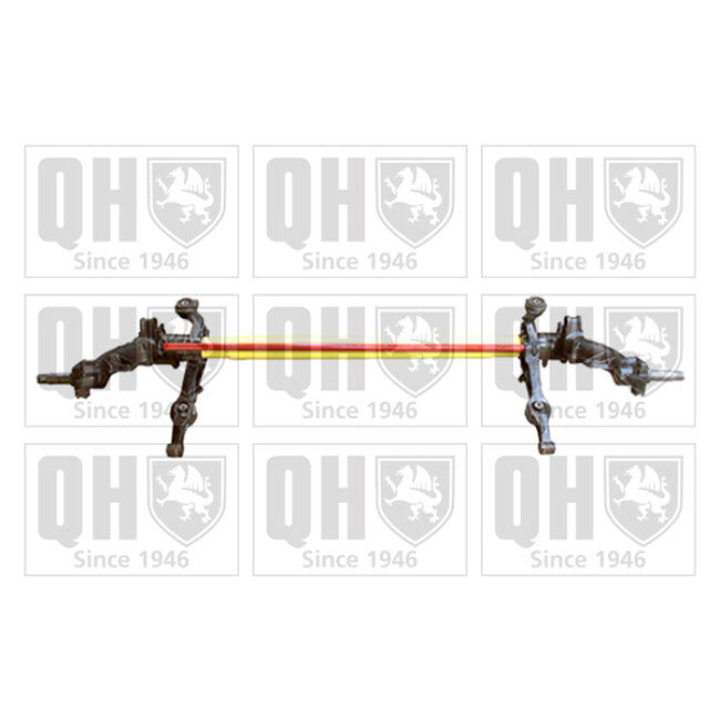 Essieu Arrière Quinton Hazell Qxl122r