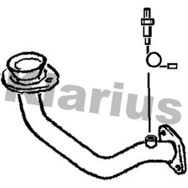 Tube D'échappement Klarius 301099