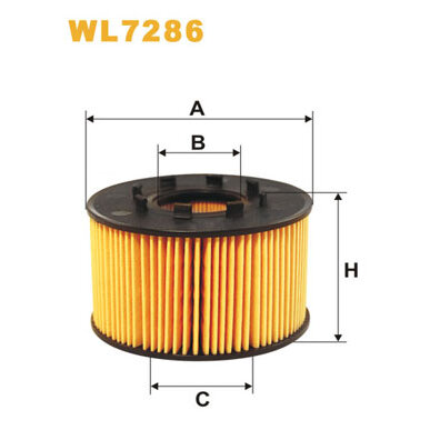 Filtre À Huile Wix Wl7286
