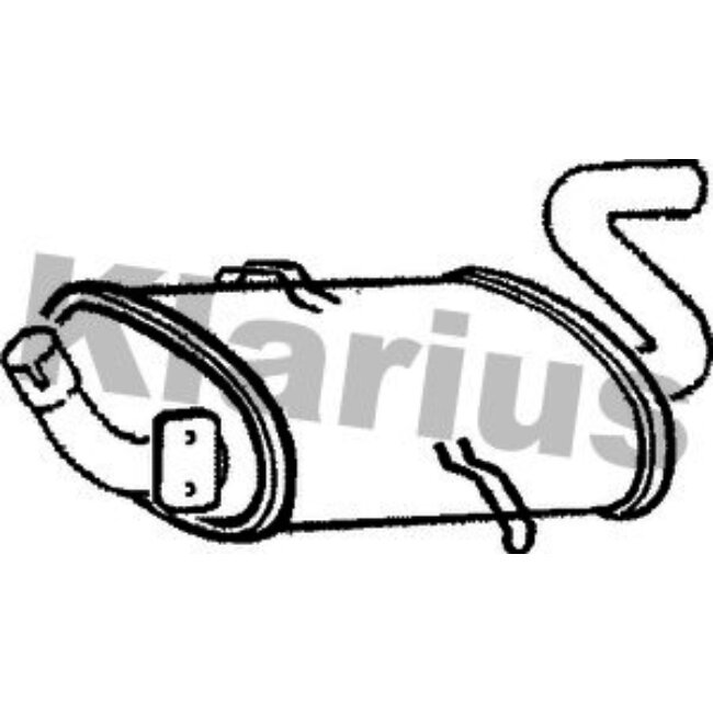 Tube D'échappement Klarius 240387