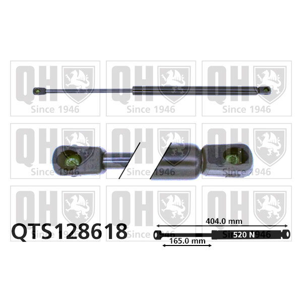 Vérin De Coffre Quinton Hazell Qts128618