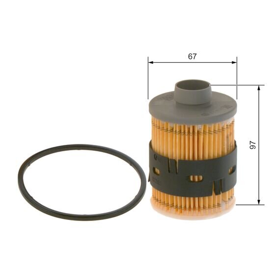 Filtre À Carburant Bosch 1457070001